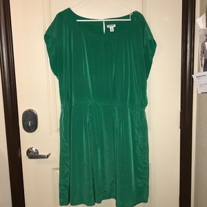 Kelly green dress